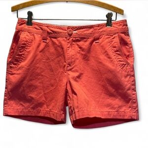 Chinos Women's Natural Reflections Coral Shorts size 6